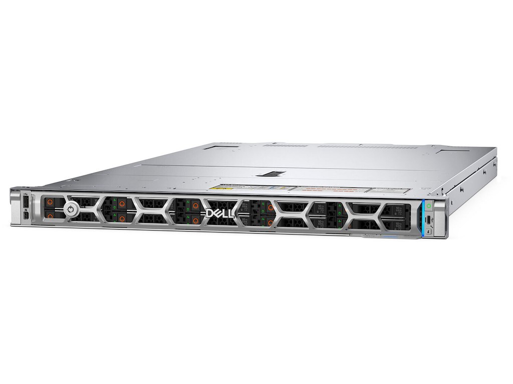 DELL PowerEdge R470 server 480 GB Stativ (1U) Intel Xeon 6 6507P 3,5 GHz 32 GB DDR5-SDRAM 1100 W