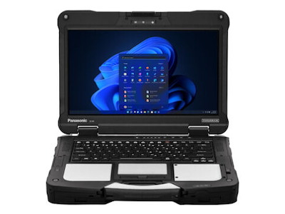Panasonic Toughbook 40 Mk2 Intel Core Ultra 7 165H Laptop 35,6 cm (14") Berøringsskærm Fuld HD 16 GB DDR5-SDRAM 1 TB SSD Wi-Fi 7 (802.11be) Windows 11 Pro Sort, Sølv