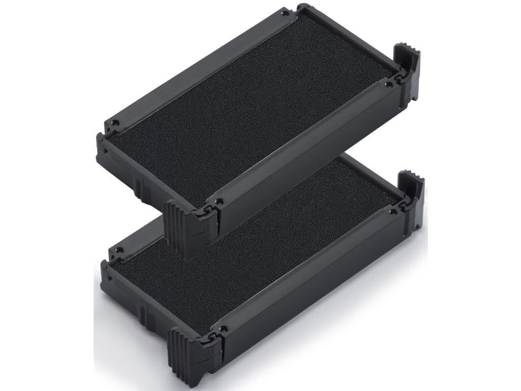 Stempelpude, 2 stk, Sort, 6/4911SD, Til Trodat 4911 4800 4820 4846