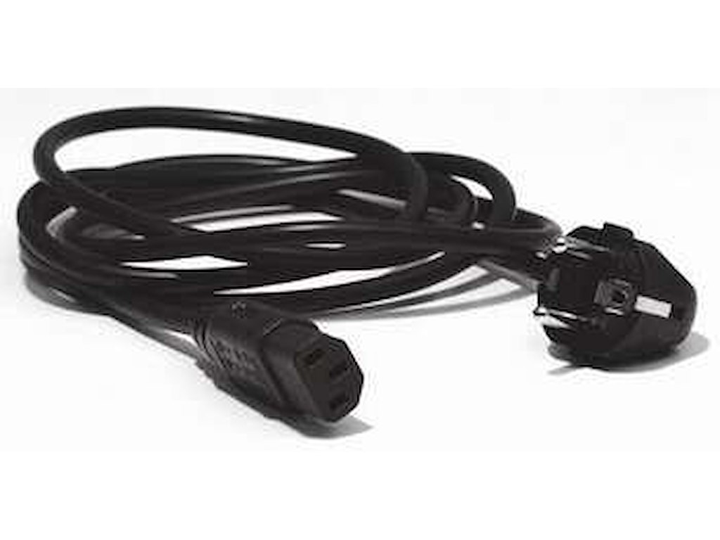 Belkin F3A225CP1.8M-P el-ledning Sort 1,8 m C13 forbinder Strømstik type F