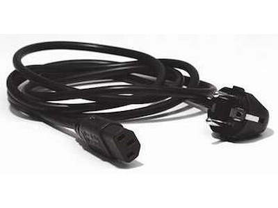 Belkin F3A225CP1.8M-P el-ledning Sort 1,8 m C13 forbinder Strømstik type F