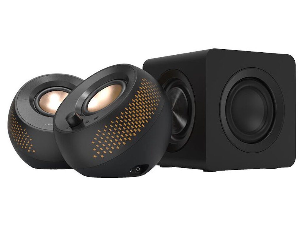 Creative Labs Creative Pebble X Plus højttalersæt 30 W Universel Sort 2.1 kanaler Bluetooth