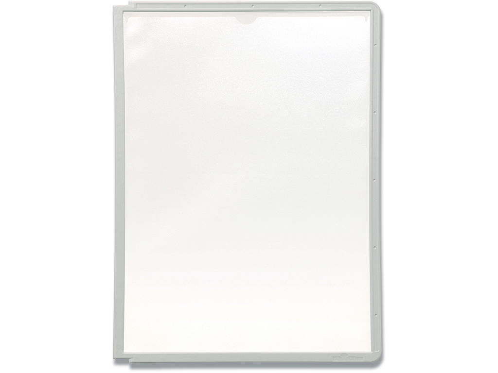 Registerlomme, A4, Grå, 1 stk, Durable SHERPA PANEL