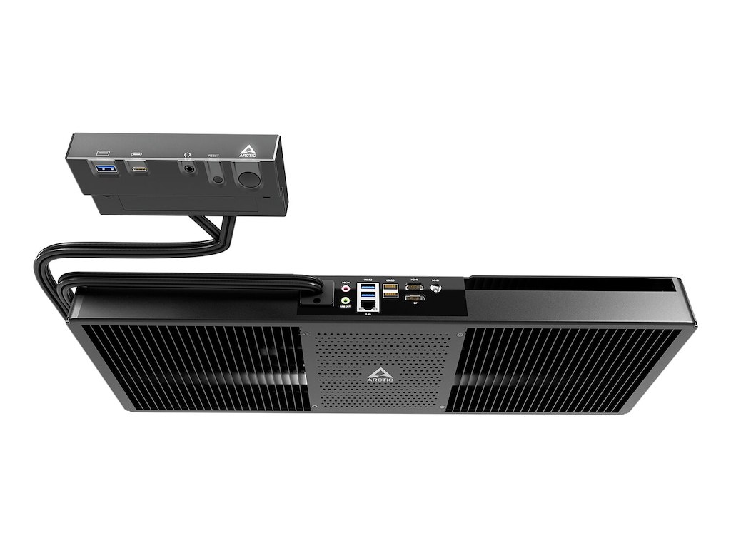 ARCTIC Senza 5700G Pro AMD Ryzen™ 7 32 GB DDR4-SDRAM 1 TB SSD Windows 11 Pro Mini PC Sort