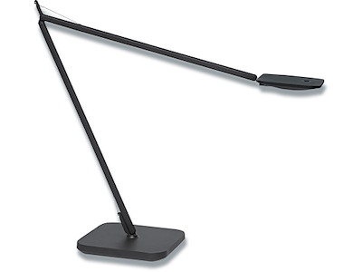 Bordlampe, Sort, Med fod, LED, Unilux Magic 