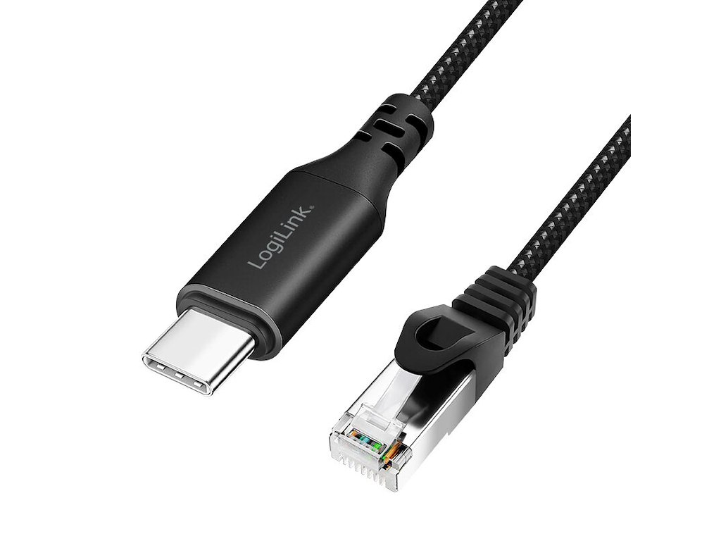 LogiLink CU0412 netværkskabel Sort 2 m Cat6 S/FTP (S-STP)