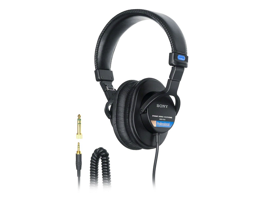 Sony MDR7506 hovedtelefoner/headset Ledningsført Scene/studie Sort