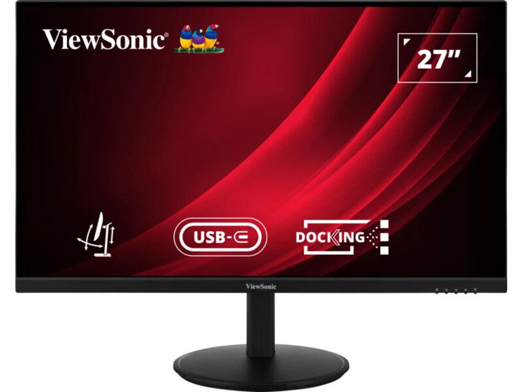 Viewsonic VG Series VG2709U-2K computerskærm 68,6 cm (27") 2560 x 1440 pixel Quad HD LED Sort