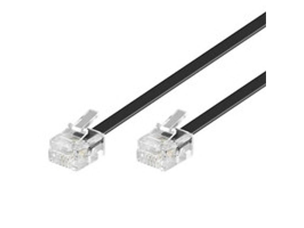 Microconnect MPK191 telefonkabel 15 m Sort