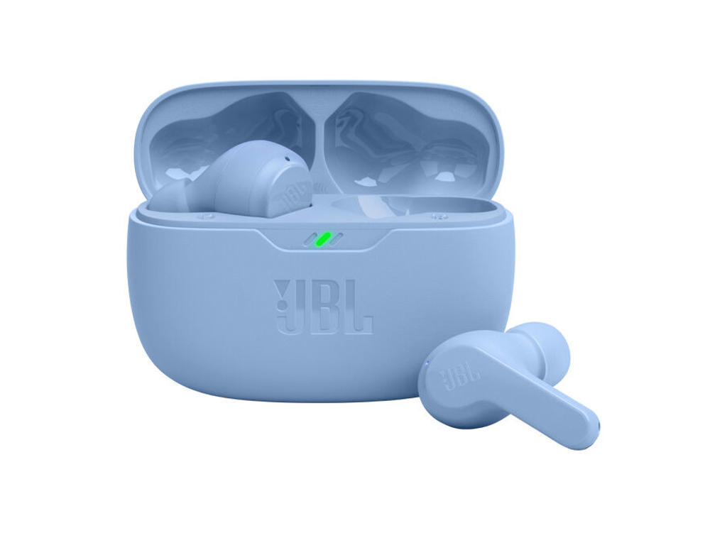 JBL Wave Beam Headset True Wireless Stereo (TWS) I ørerne Opkald/Musik/Sport/Hverdag Bluetooth Blå