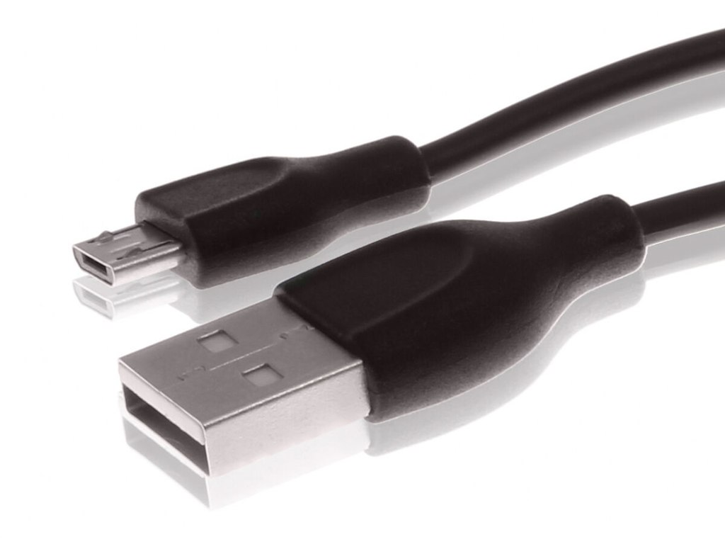 Insmat 133-8799 USB-kabel 2 m USB A Micro-USB B Sort