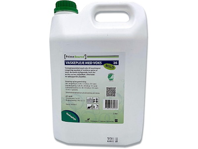 Vaskepleje, Med voks, Uden Farve, Uden parfume, 5 liter, Prime Source Mild 26