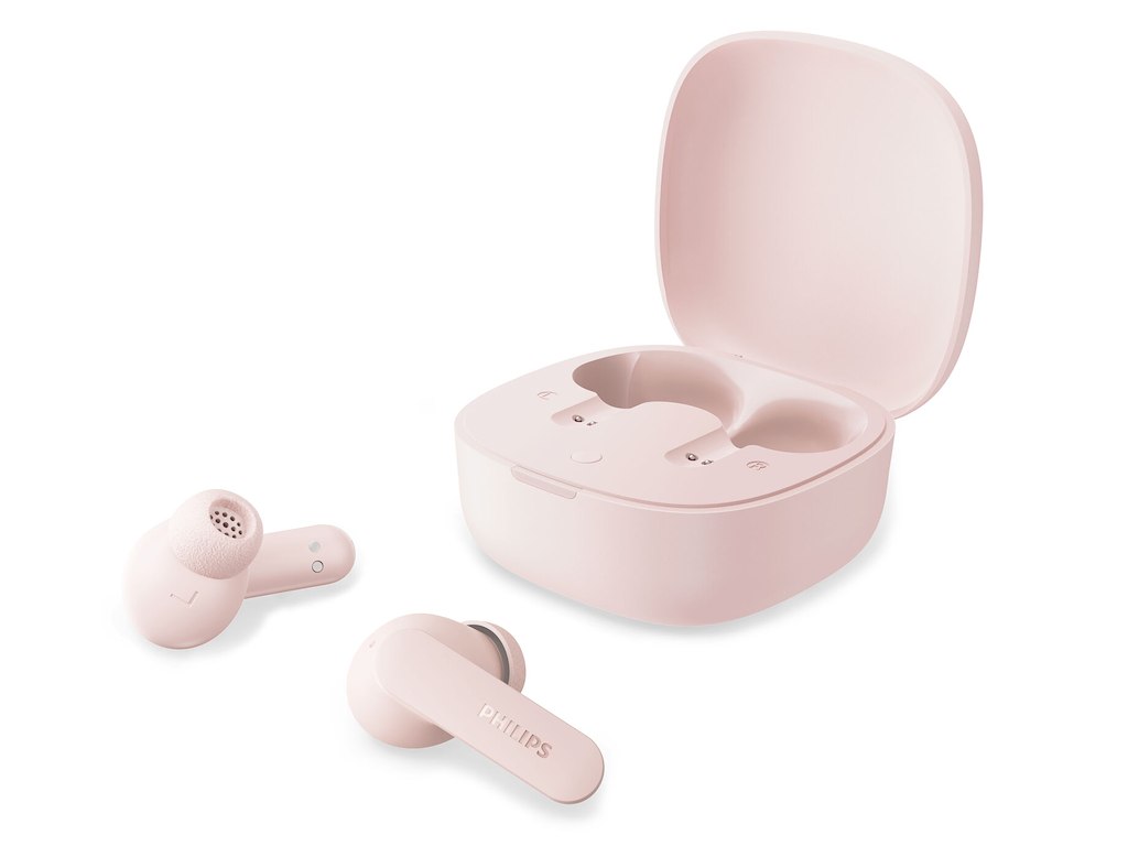 Philips TAT2100 Headset True Wireless Stereo (TWS) I ørerne Opkald/musik Bluetooth Lyserød