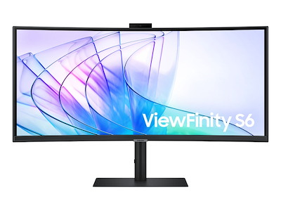 Samsung S65VC computerskærm 86,4 cm (34") 3440 x 1440 pixel UltraWide Quad HD Sort