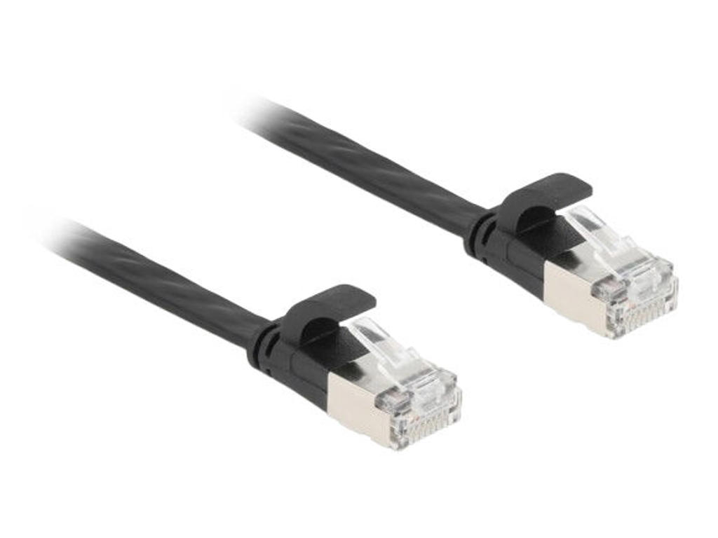 DeLOCK 81161 netværkskabel Sort 0,25 m Cat6a U/FTP (STP)