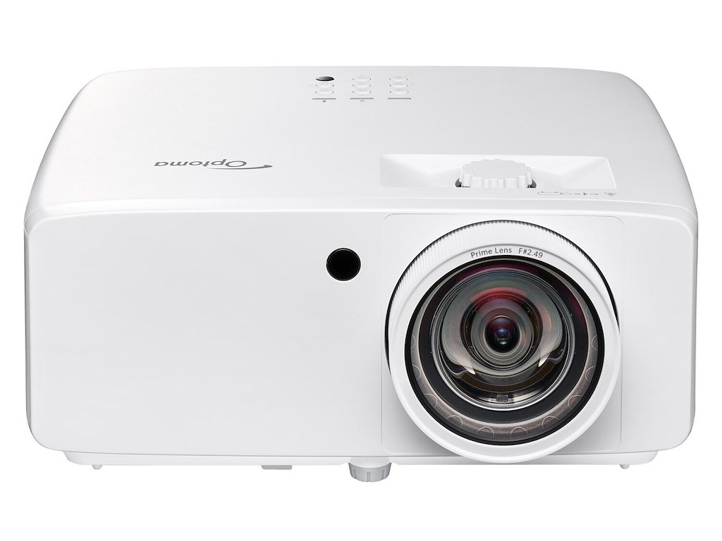Optoma ZH521ST Projektor med kort projiceringsafstand 5300 ANSI lumens DLP 1080p (1920x1080) 3D Hvid