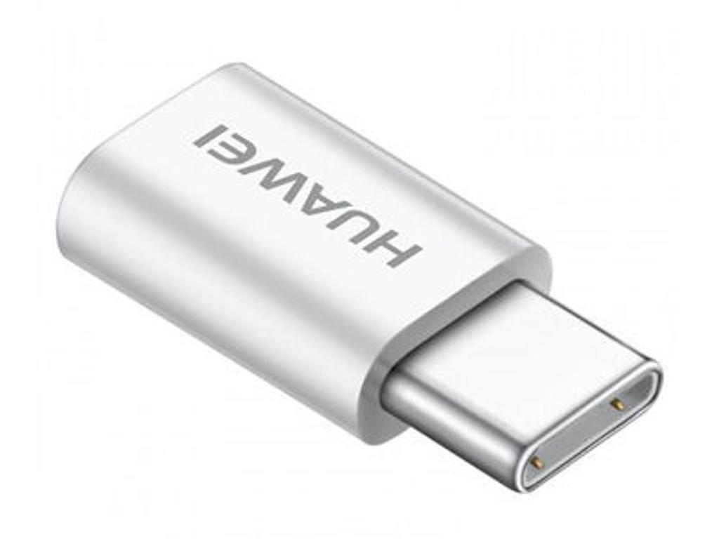 Huawei 4071259 kabel kønsskifter MicroUSB USB 3.1 Type-C Hvid