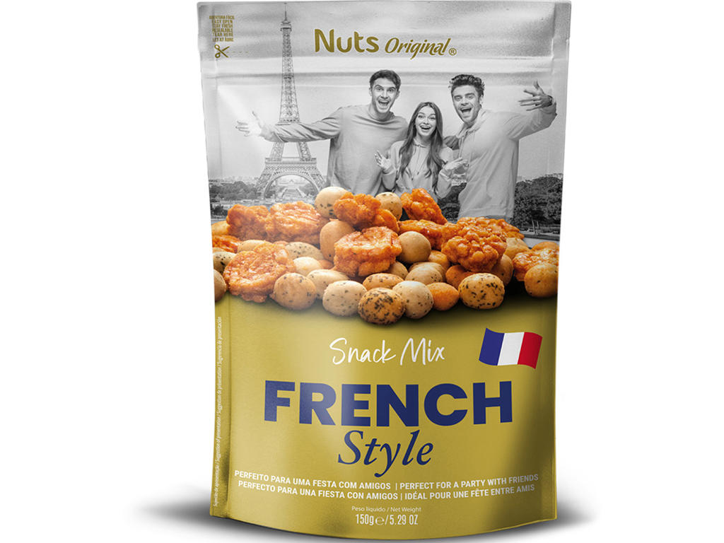 Nøddemix, French Style, 150 gram, 1 pose, Nuts Original