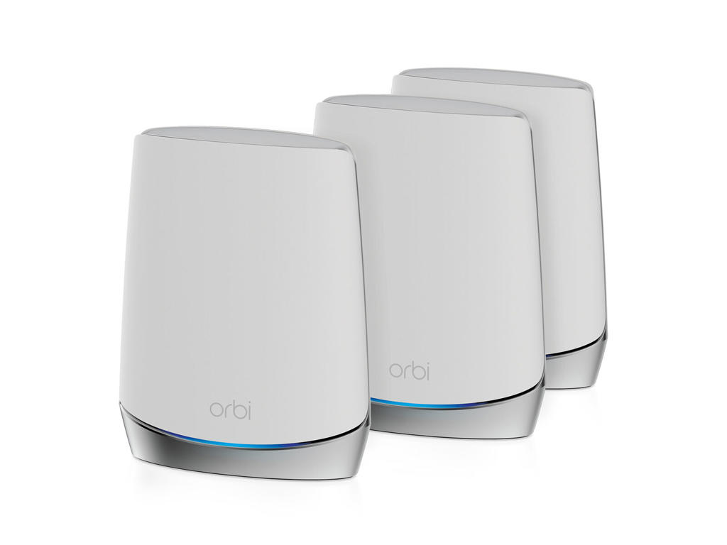 NETGEAR Orbi RBK753 AX4200 WiFi 6 Mesh System Tri-band (2,4 GHz / 5 GHz / 5 GHz) Wi-Fi 6 (802.11ax) Hvid 7 Intern