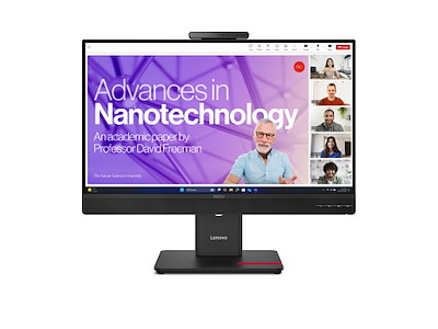 Lenovo ThinkVision T27QD-4v computerskærm 68,6 cm (27") 2560 x 1440 pixel Quad HD LCD Sort