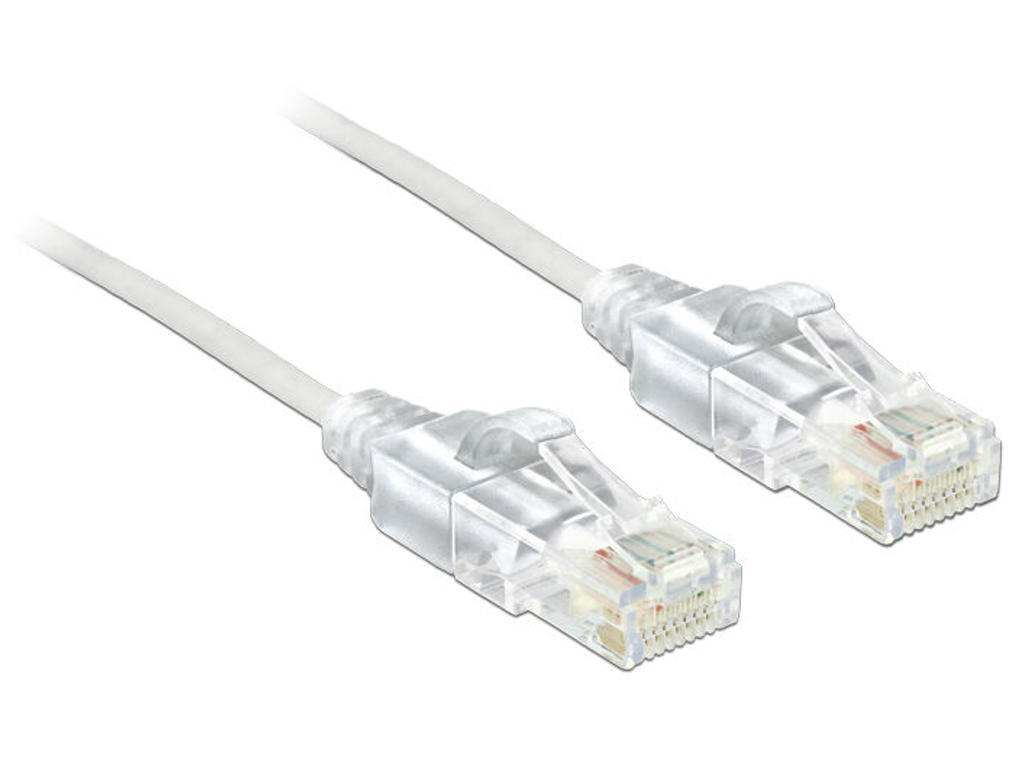 DeLOCK 83781 netværkskabel Hvid 1 m Cat6 U/UTP (UTP)
