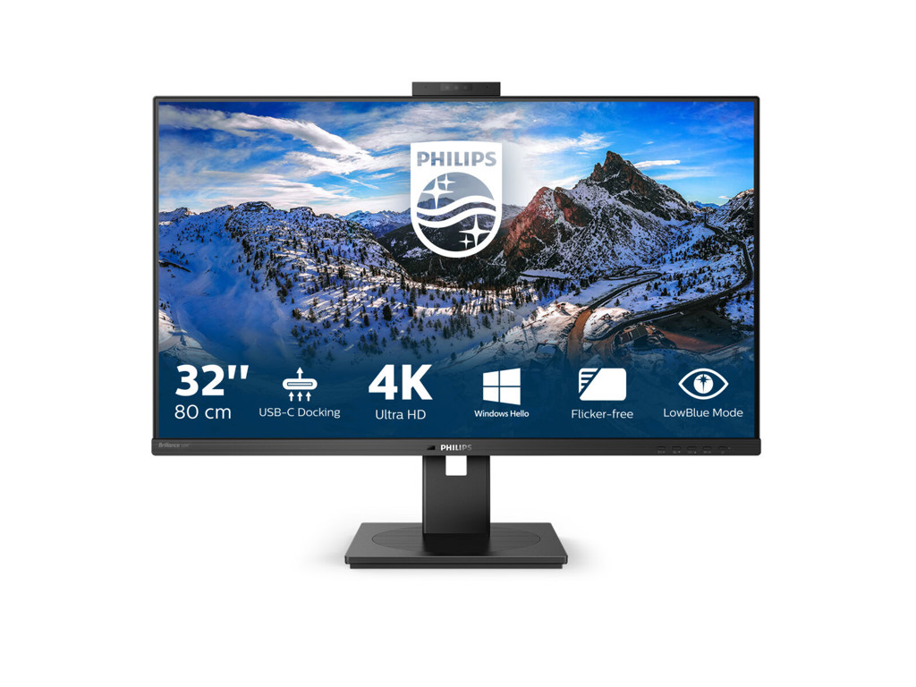 Philips P Line 329P1H/00 computerskærm 80 cm (31.5") 3840 x 2160 pixel 4K Ultra HD LED Sort