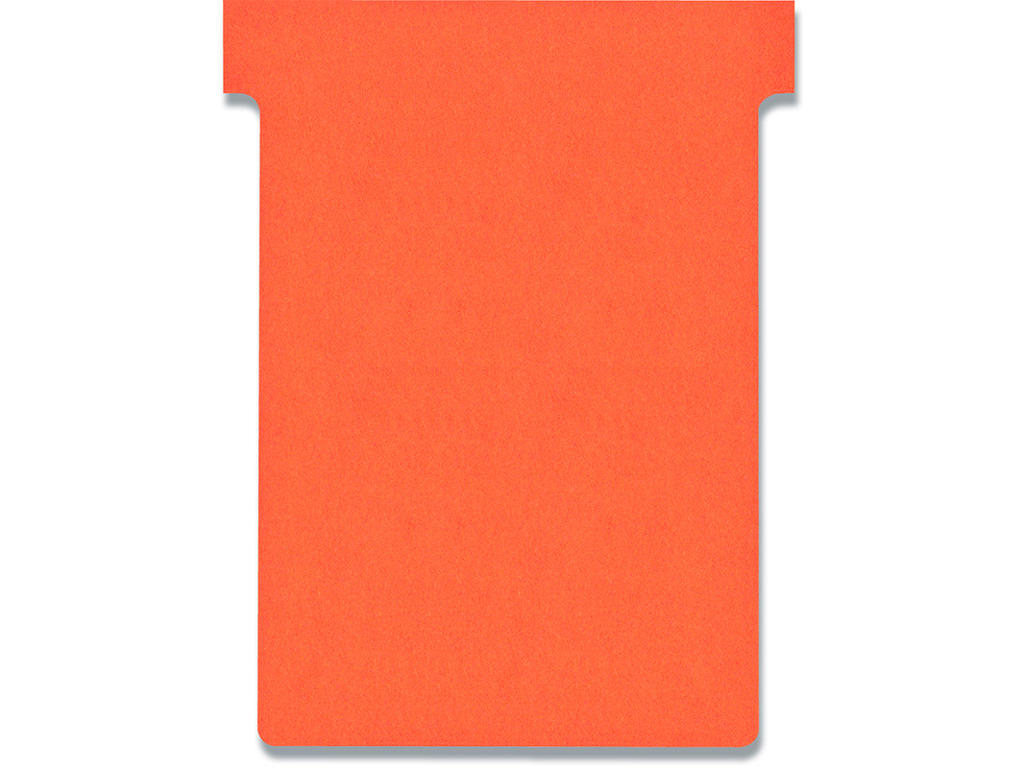 Tavlekort, Rød, T-kort størrelse 3, 100 stk, Nobo T-Card 