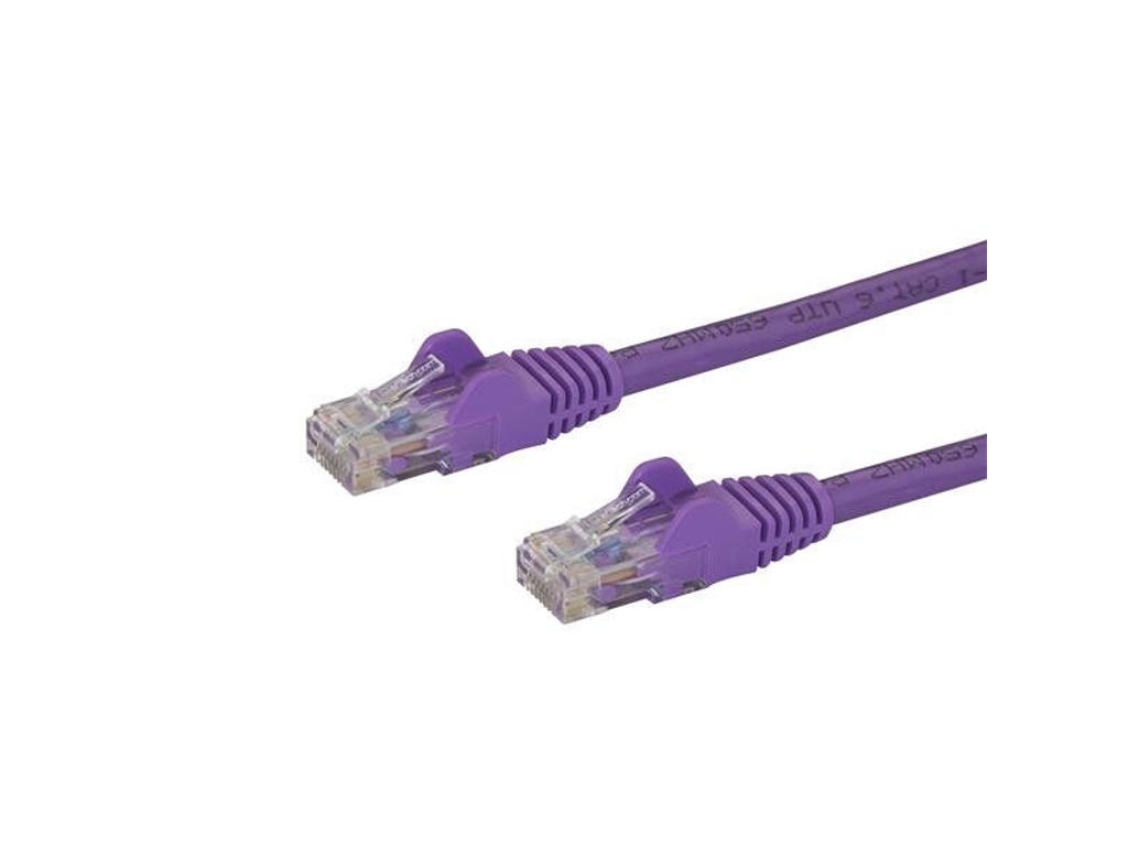 StarTech.com N6PATC1MPL netværkskabel Lilla 1 m Cat6 U/UTP (UTP)
