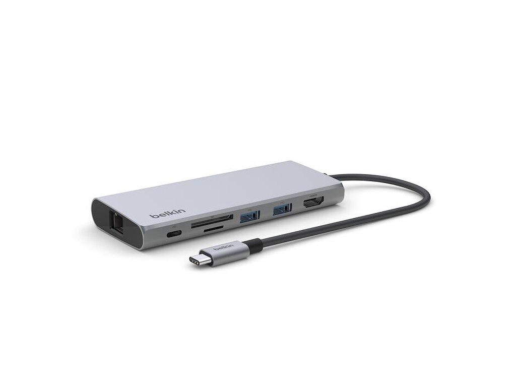 Belkin INC009BTSGY dockingstation USB Type-C Sølv