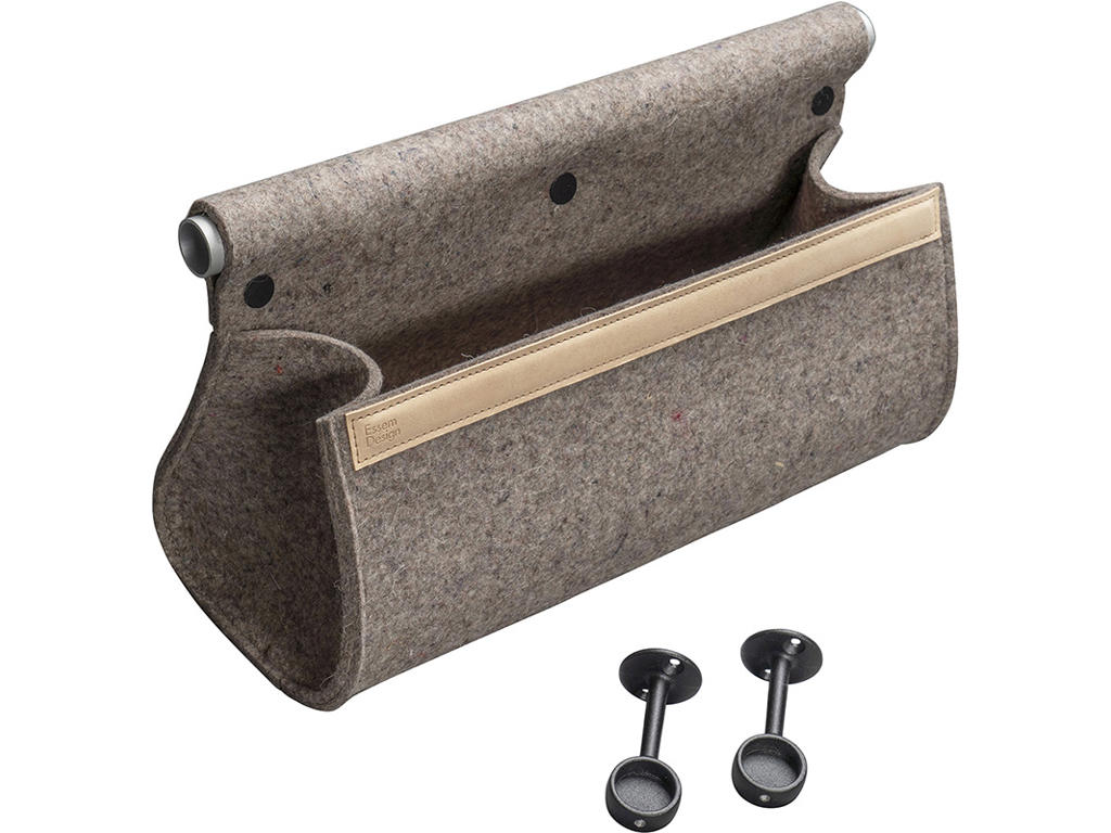 Opbevaring, Ulrika, Naturuld/sort struktur, Essem Design DK