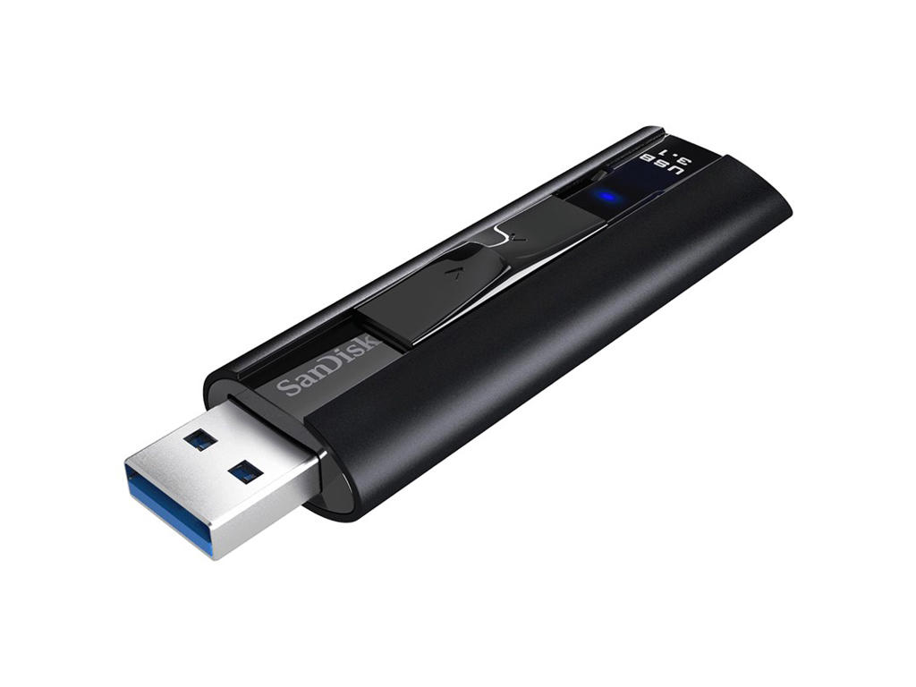 SanDisk Extreme Pro USB-nøgle 128 GB USB Type-A 3.2 Gen 1 (3.1 Gen 1) Sort