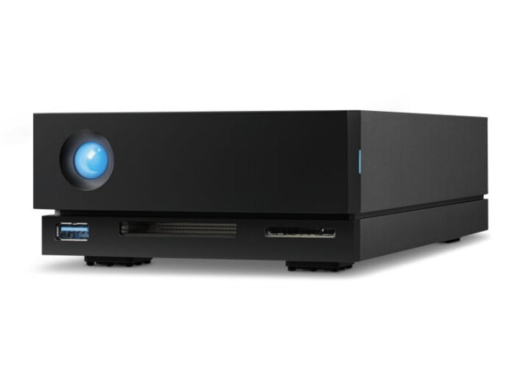 LaCie 1big Dock ekstern harddisk 10 TB 7200 rpm USB Type-A 3.2 Gen 1 (3.1 Gen 1) Sort