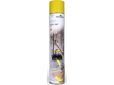 Gulvmarkering, Spray, Gul, 750 ml, DURALINE 750