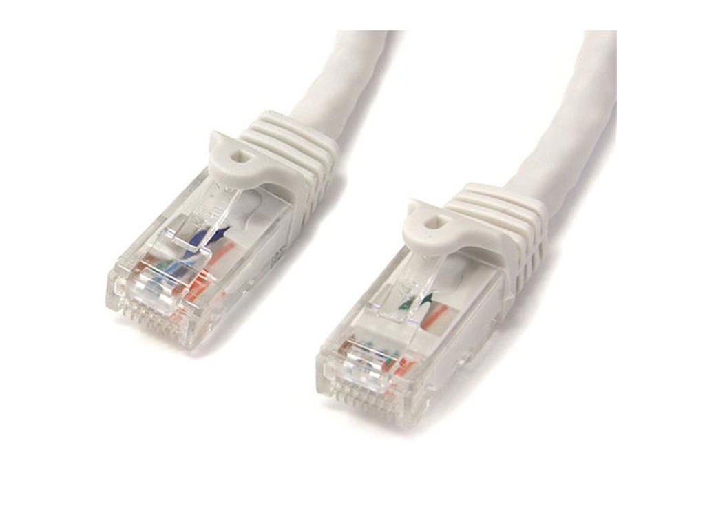 StarTech.com N6PATC2MWH netværkskabel Hvid 2 m Cat6 U/UTP (UTP)