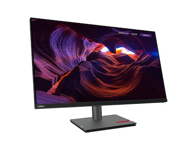 Lenovo ThinkVision P32p-30 LED display 80 cm (31.5") 3840 x 2160 pixel 4K Ultra HD Sort