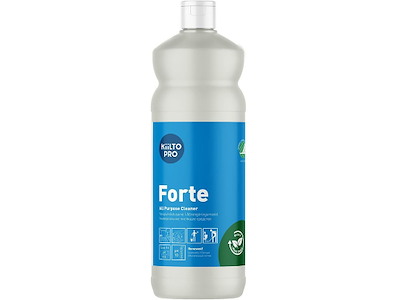 Universalrengøring, Uden parfume, Uden farve, 1 liter, Kiilto Pro Forte