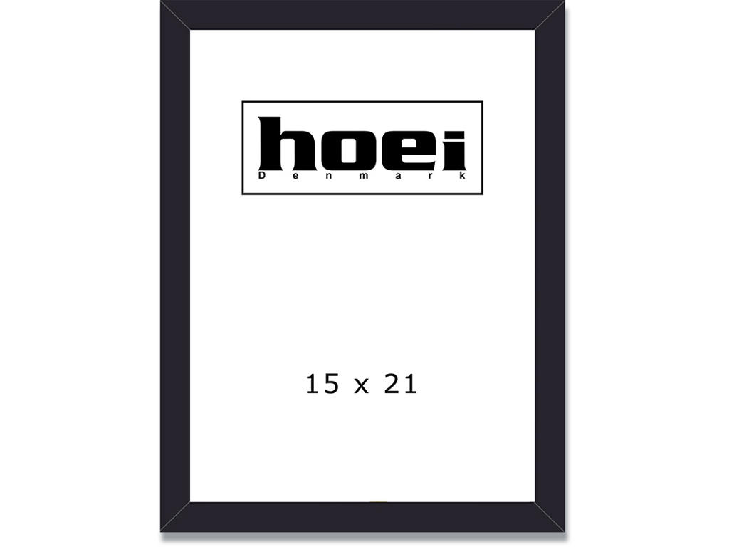 Fotoramme, 15x21 cm, Sort, Fyrretræ, Hoei 111