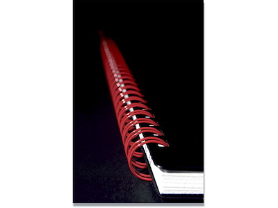 Notesblok, A5, Kvadreret, Sort-rød, Oxford Black n´Red 