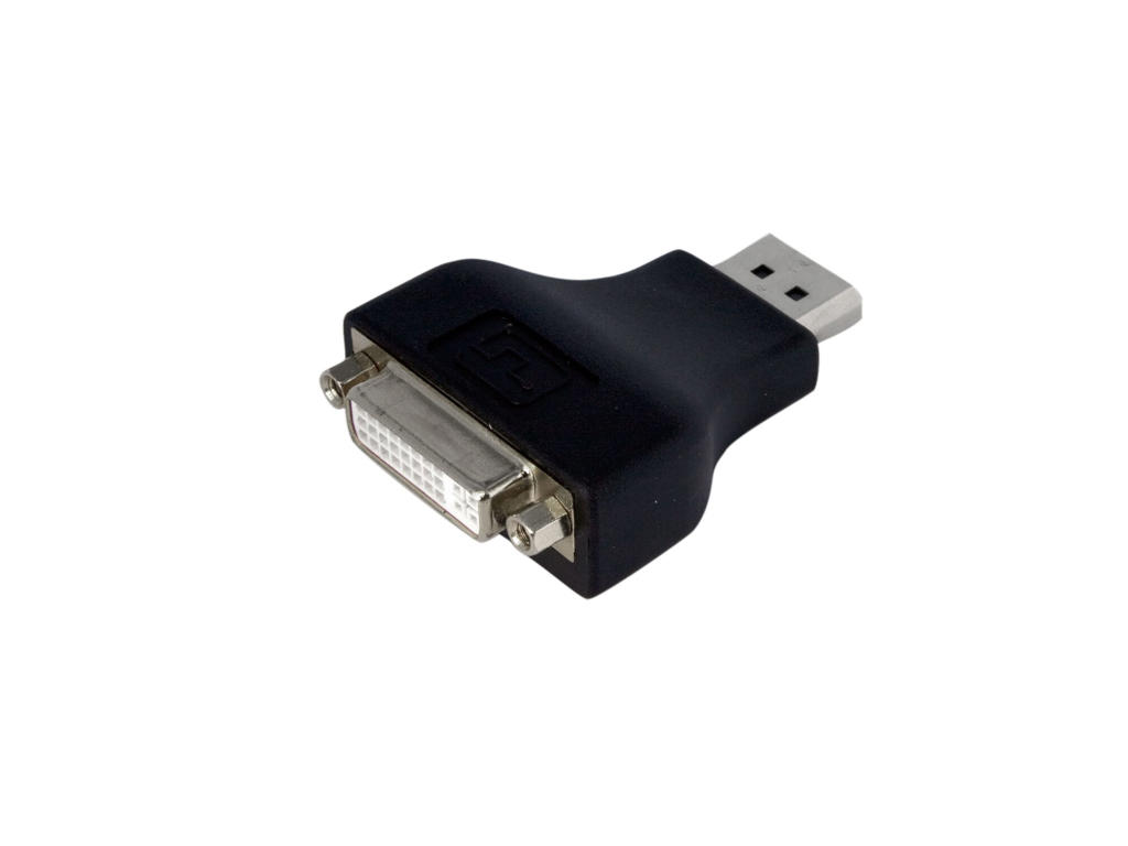 StarTech.com DP2DVIADAP kabel kønsskifter DisplayPort DVI-I Sort