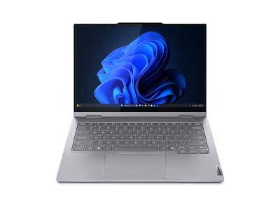 Lenovo ThinkBook 14 2-in-1 G5 IAU Intel Core Ultra 5 225U Hybrid (2-i-1) 35,6 cm (14") Berøringsskærm WUXGA 16 GB DDR5-SDRAM 512 GB SSD Wi-Fi 6E (802.11ax) Windows 11 Pro Nordisk Grå