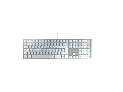 CHERRY KC 6000C FOR MAC tastatur Universel USB QWERTY Engelsk Sølv