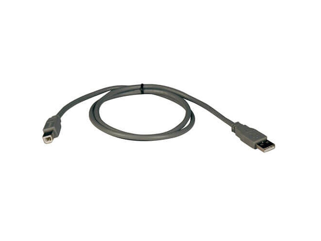 Tripp Lite U021-003 USB-kabel USB 2.0 0,9 m USB A USB B 0,48 Gbit/sek. Grå
