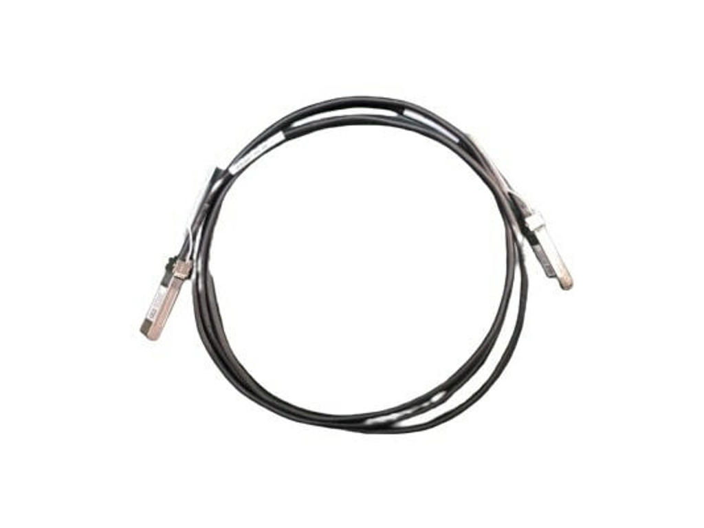 DELL 470-AENF InfiniBand og fiberoptisk kabel 2,5 m SFP28 Sort, Rustfrit stål