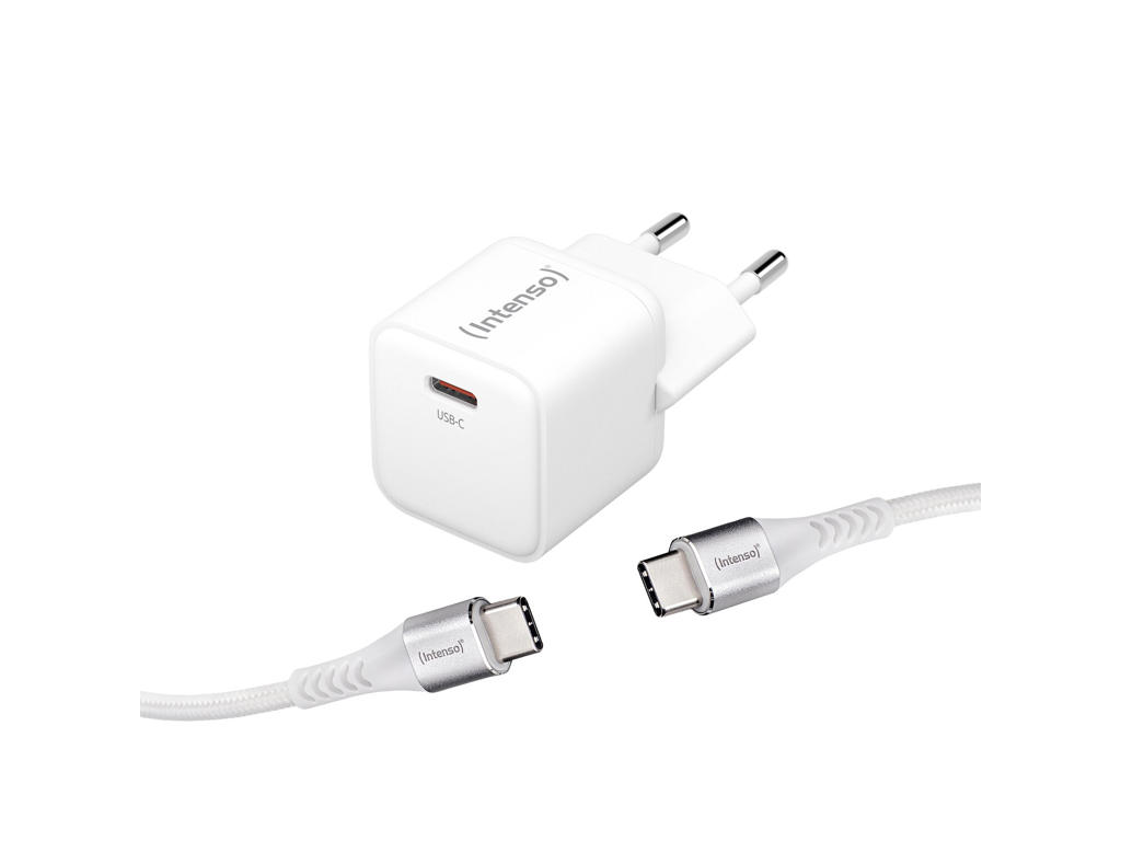 Intenso 7803042 mobile device charger Universal White AC Fast charging Indoor