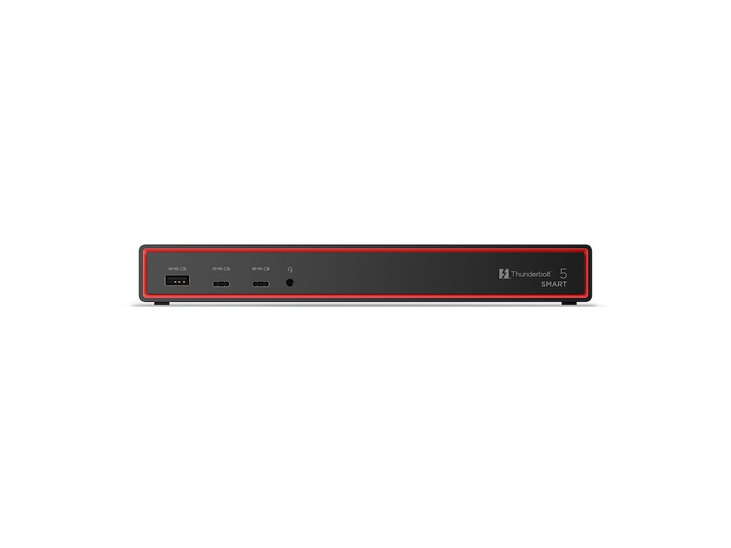Lenovo ThinkPad Thunderbolt 5 Smart Dock 7500 Ledningsført Sort
