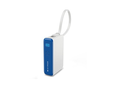 Targus HyperJuice Flex 10K 30W 5000 mAh Hvid, Blå