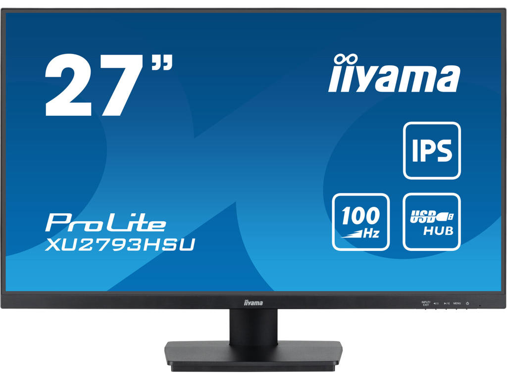 iiyama ProLite XU2793HSU-B6 computerskærm 68,6 cm (27") 1920 x 1080 pixel Fuld HD LED Sort