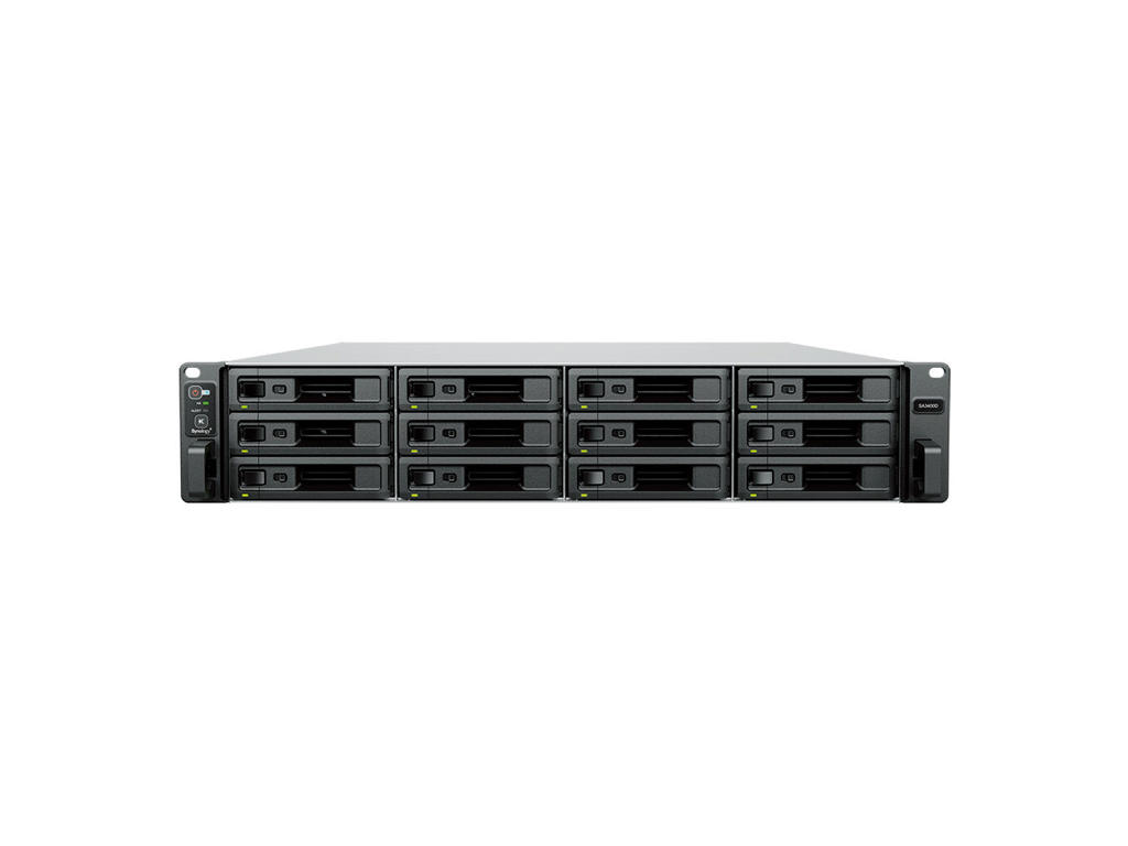 Synology SA3400D NAS & lagringsserver Stativ (2U) Intel® Xeon® D D-1541 8 GB DDR4 0 TB