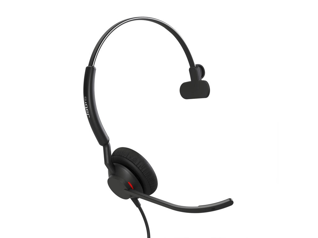 Jabra ENGAGE 40 Headset Ledningsført Kontor/Callcenter USB Type-C / USB Type-A Sort