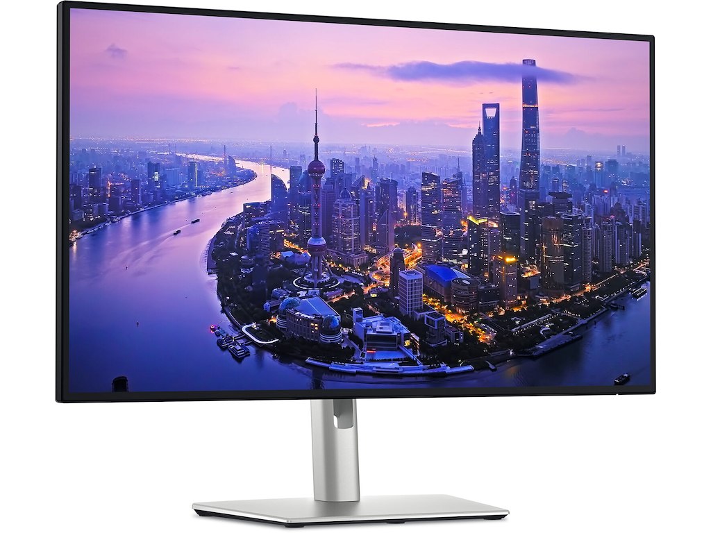 DELL UltraSharp U2725QE computerskærm 68,6 cm (27") 3840 x 2160 pixel 4K Ultra HD LCD Sort, Sølv